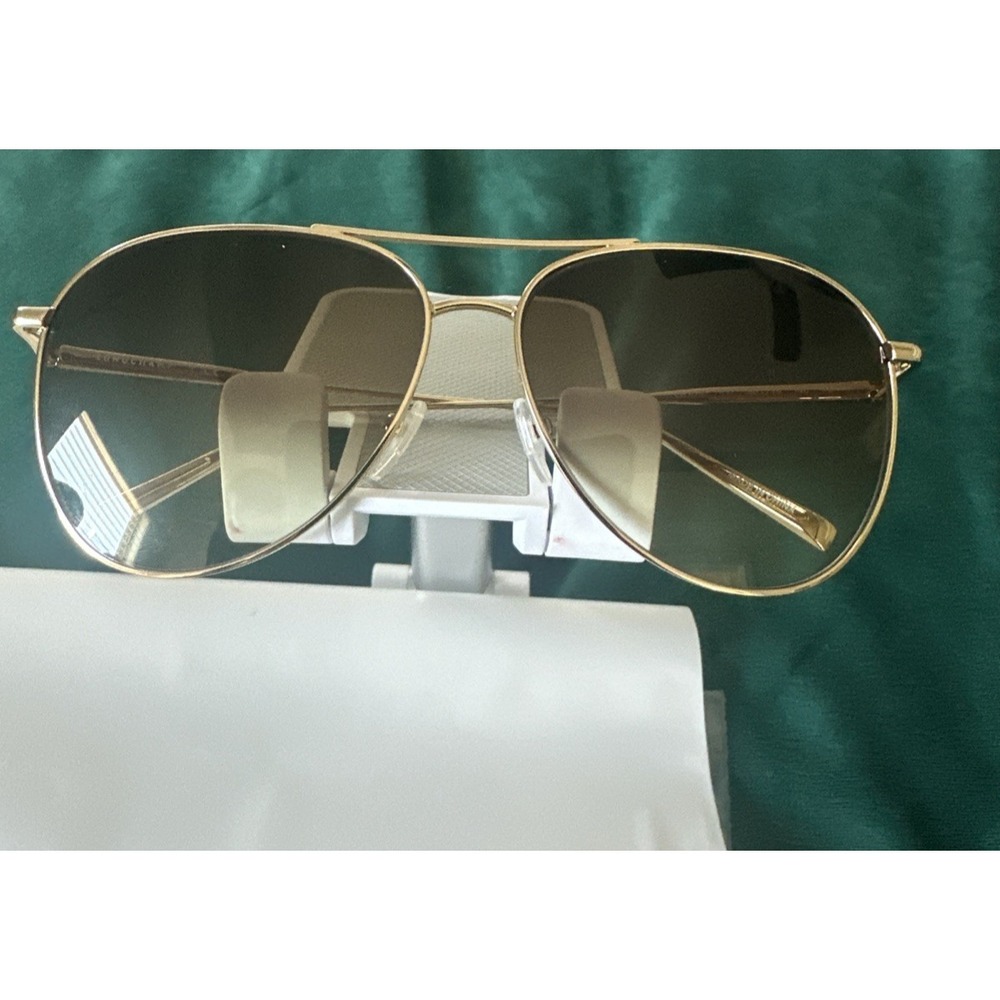 Longchamp LO139S-712 Size 59 14 140 Aviator Gradient Sunglasses Gold Rim NO CASE